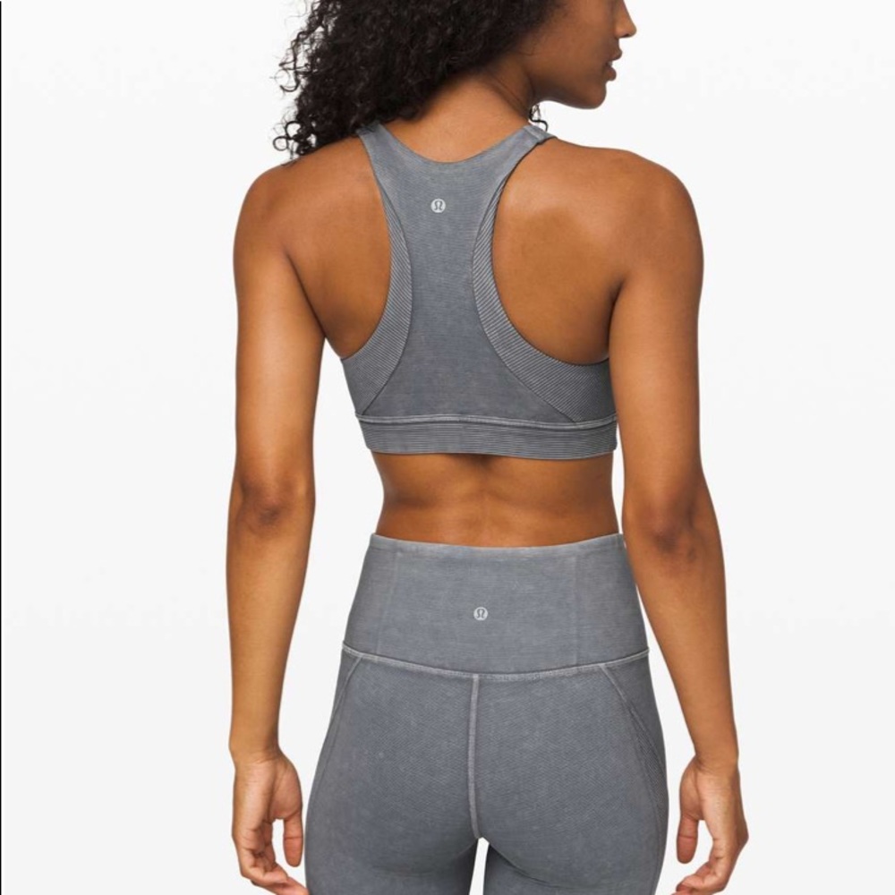 Lululemon Bob and Weave Bra in Washed Luna Size 6